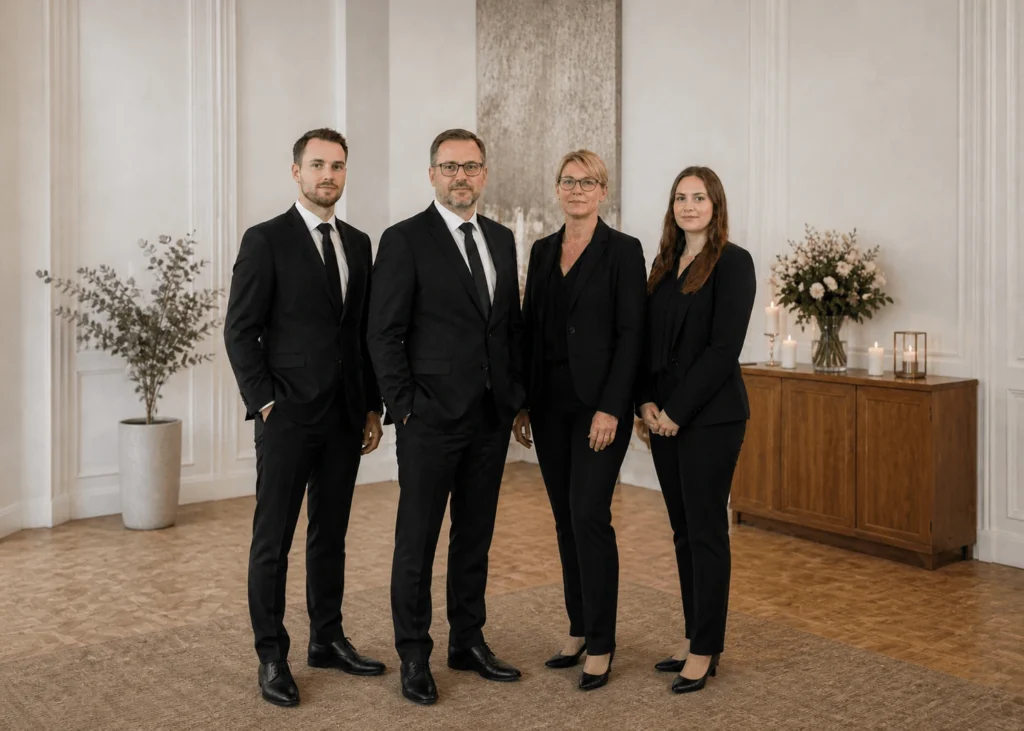 Bestatter Team Hamburg – persönlich und einfühlsam für Sie da Bestatter Team in Hamburg – einfühlsame und erfahrene Begleitung im Trauerfall